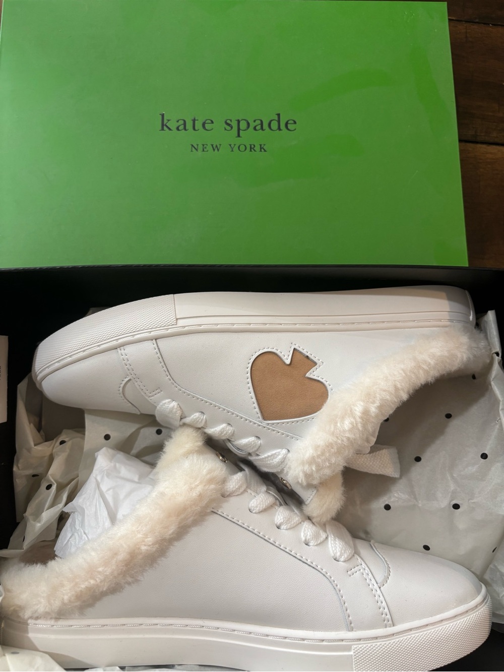 Kate spade fez mule lace up sneaker - Picture 4 of 5
